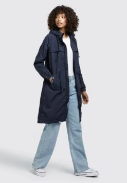 Khujo Mantel Voya3 - Parka - Dunkelblau -Winterjas Winkel 433a8098a6d645ada8a119fe1e69b0be scaled