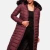 Navahoo Umay - Winterjas - Dark Red Melange