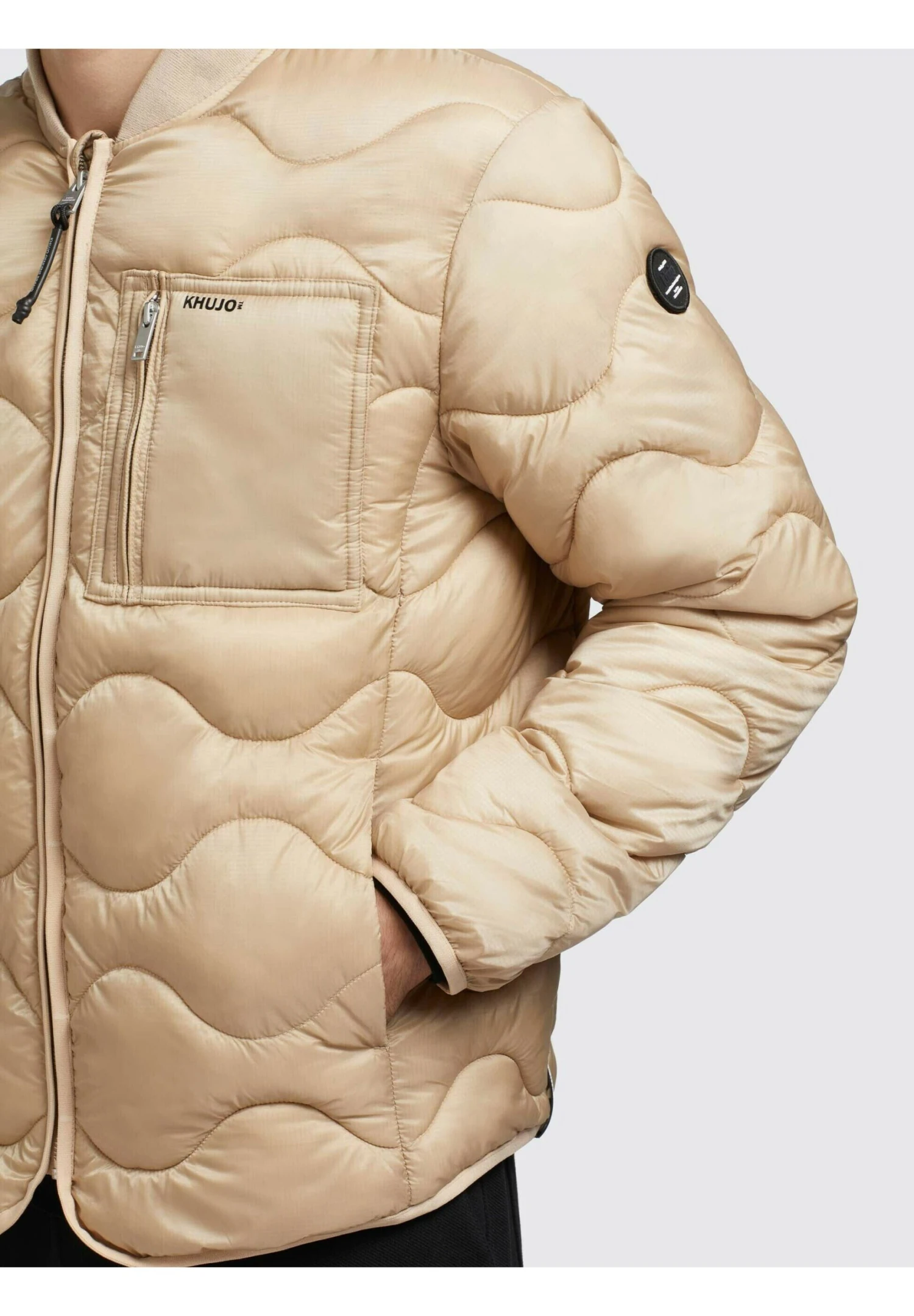 Khujo Bono - Jas - Beige 6 Khujo Bono - Jas - Beige - Afbeelding 6