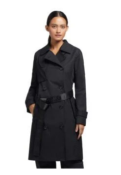 Khujo Trenchcoat - Schwarz