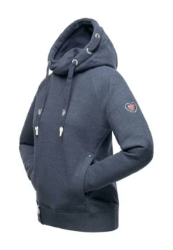 Navahoo Liebesmäuschen - Hoodie - Dusty Blue Melange -Winterjas Winkel 491c587df3214c268f3c4b8123f8b257