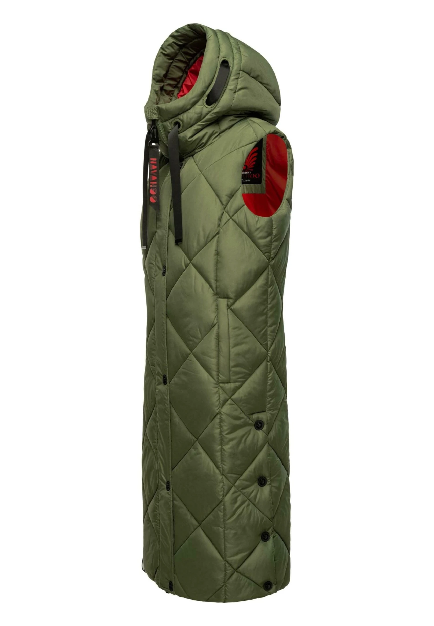 Navahoo Schnuckel - Bodywarmer - Olive 5 Navahoo Schnuckel - Bodywarmer - Olive - Afbeelding 5