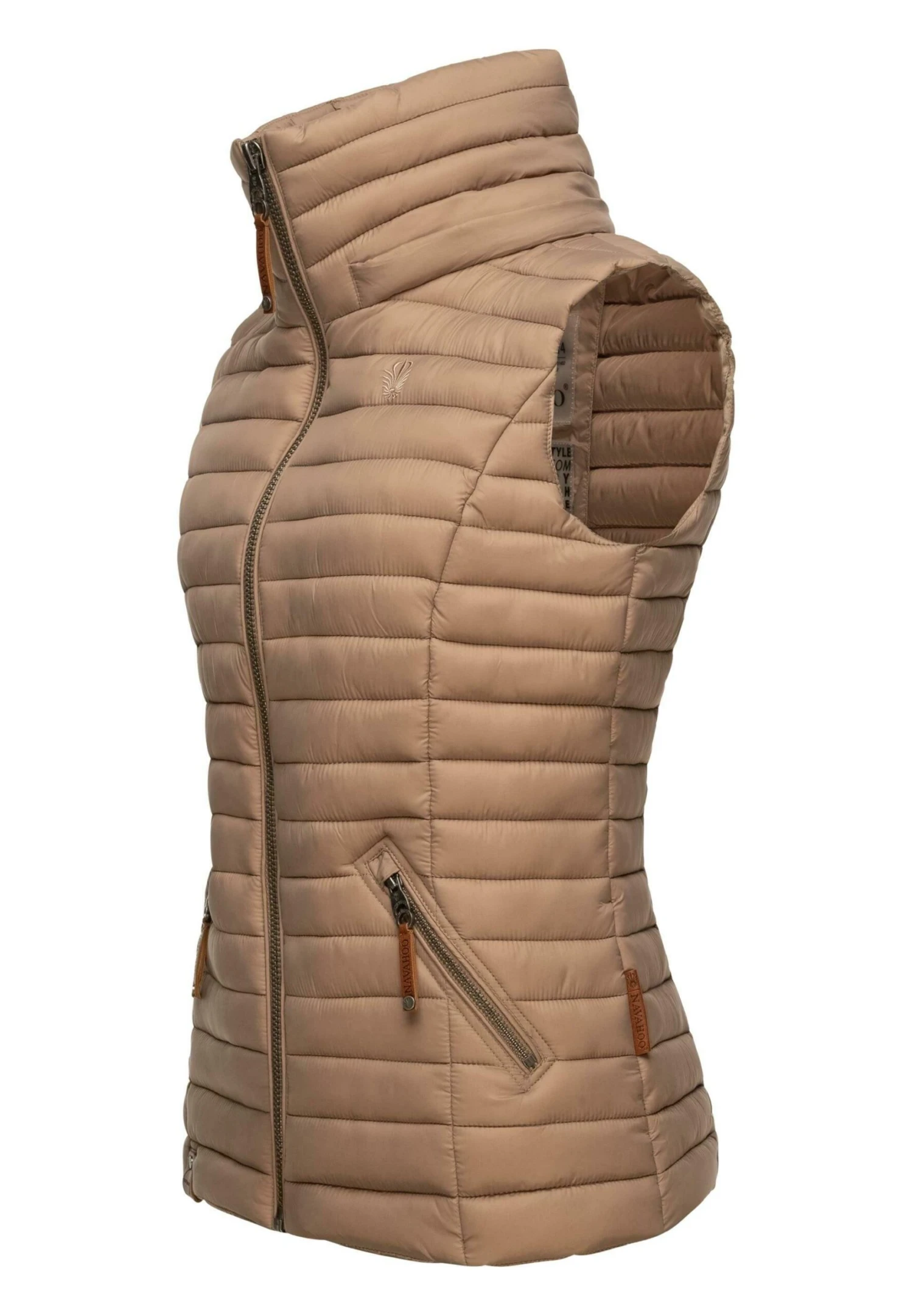 Navahoo Shadaa - Bodywarmer - Taupe Grey 4 Navahoo Shadaa - Bodywarmer - Taupe Grey - Afbeelding 4