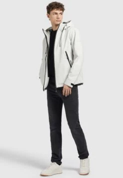 Khujo Neal - Outdoorjas - Hellgrau -Winterjas Winkel 51ed2838d1684dcf901546f4120aa08d scaled