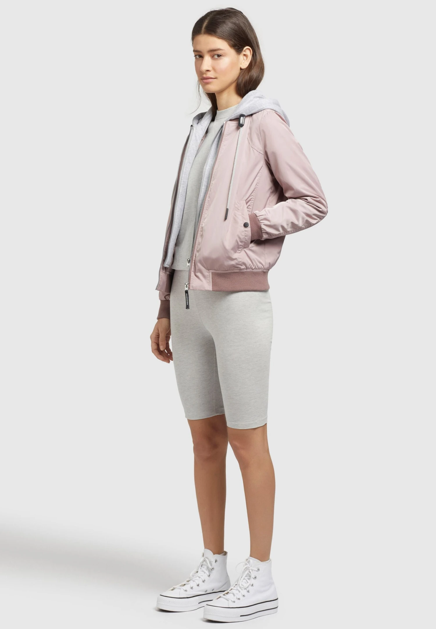 Khujo Persee - Lichte Jas - Blassrosa 4 Khujo Persee - Lichte Jas - Blassrosa - Afbeelding 4