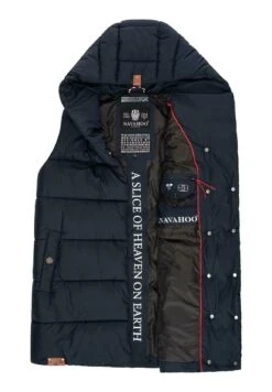 Navahoo Madilynaa - Bodywarmer - Dark Blue -Winterjas Winkel 54bd37c17c294b199320c96a40c82540