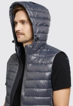 Khujo Wemo Shiny - Bodywarmer - Grau -Winterjas Winkel 55ba60a37c0b448e88b06e840e35e663 scaled