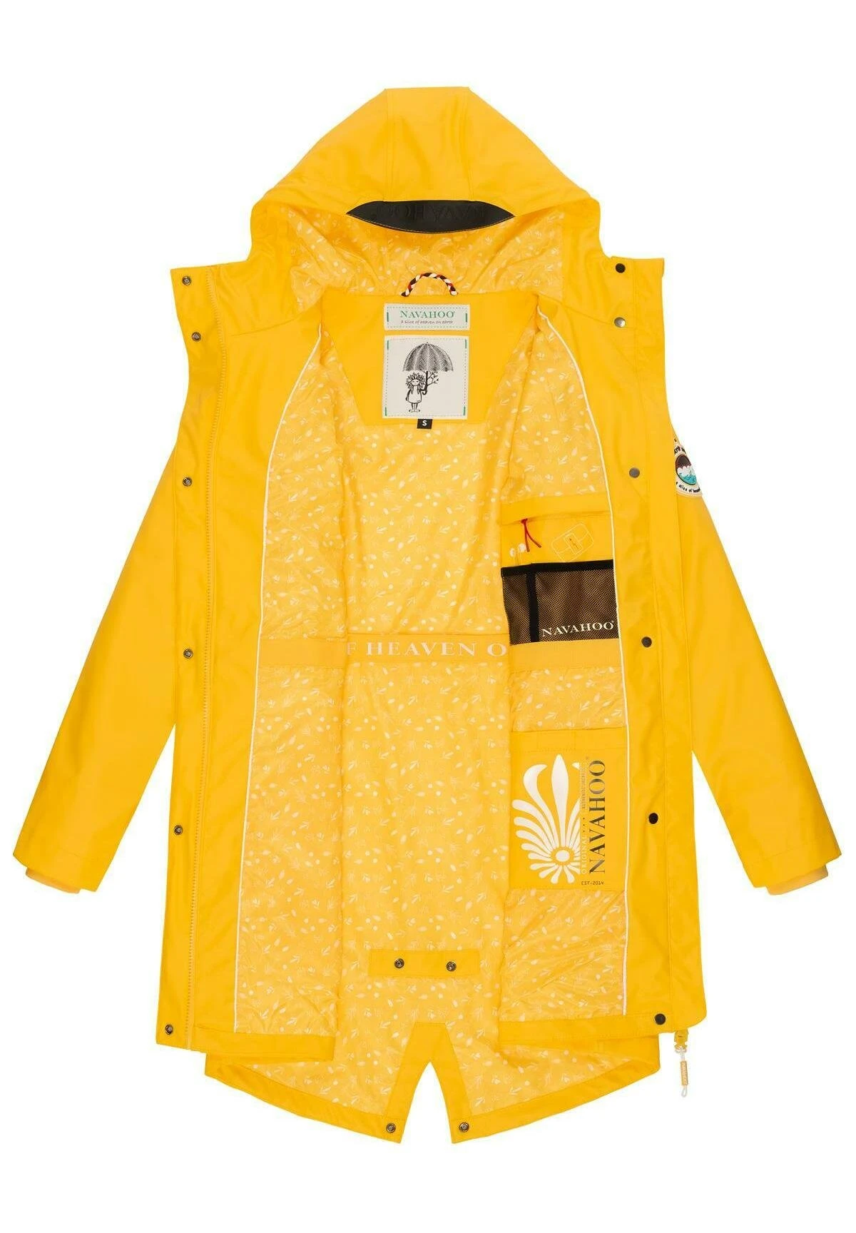 Navahoo Tropical Storm Oo - Parka - Dark Yellow 4 Navahoo Tropical Storm Oo - Parka - Dark Yellow - Afbeelding 4