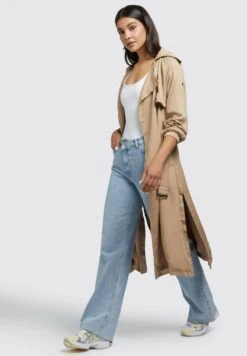 Khujo Garda - Trenchcoat - Beige -Winterjas Winkel 58f84c6e5ca94ababa27c58895fddaca scaled