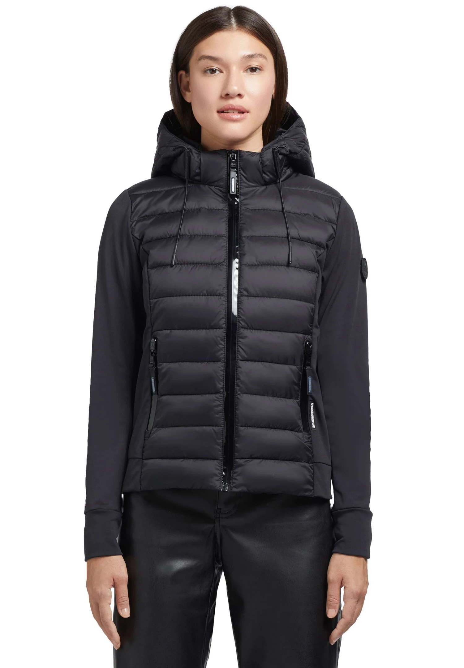 Khujo Ghita Matt - Jas - Schwarz 7 Khujo Ghita Matt - Jas - Schwarz - Afbeelding 7