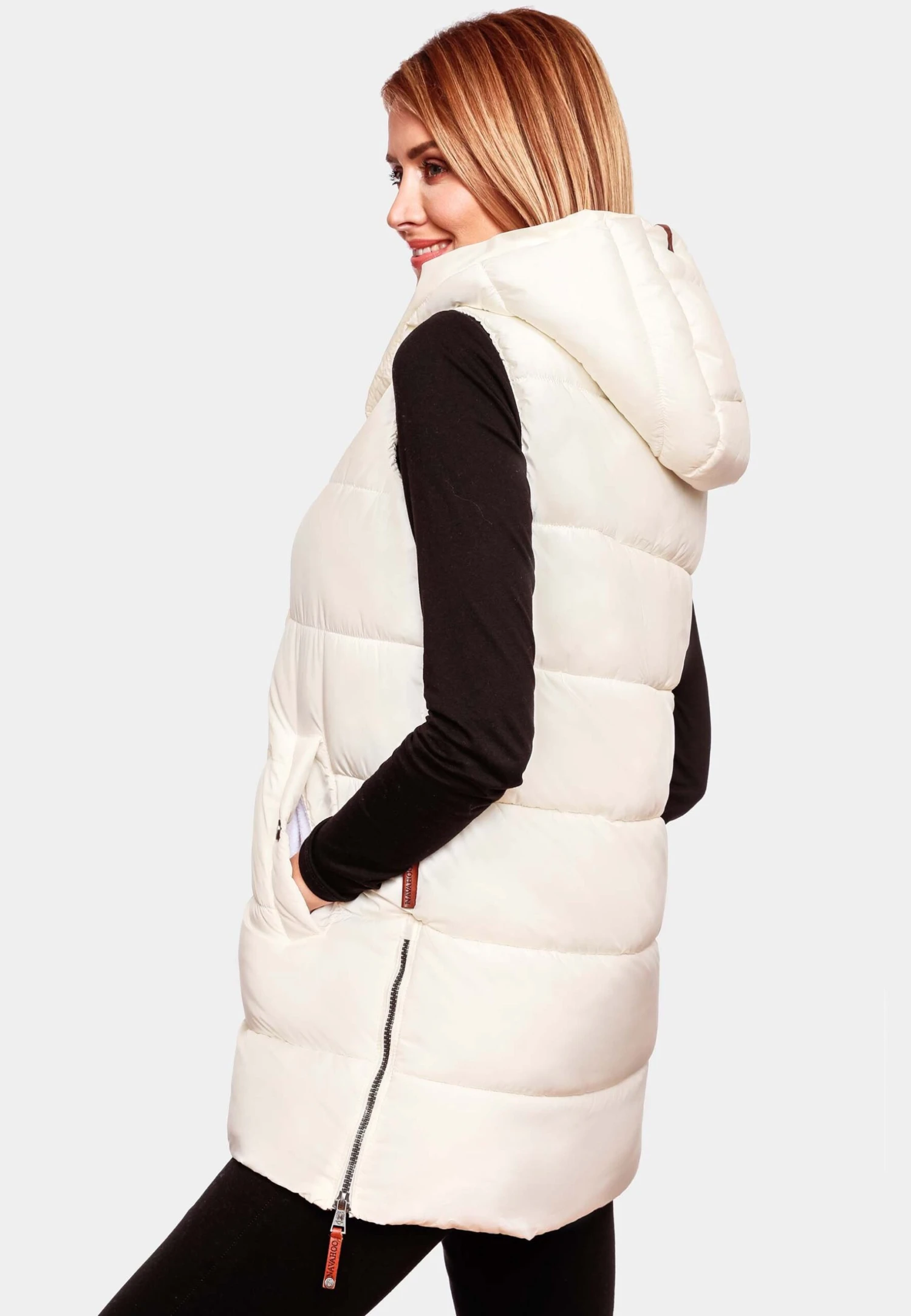 Navahoo Madilynaa - Bodywarmer - Offwhite 4 Navahoo Madilynaa - Bodywarmer - Offwhite - Afbeelding 4