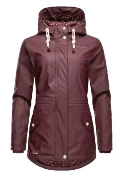 Navahoo Ocean Heart - Parka - Dark Red Melange