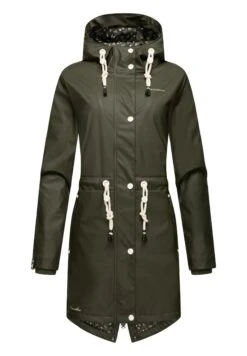 Navahoo Flower Of Ocean - Parka - Dark Olive