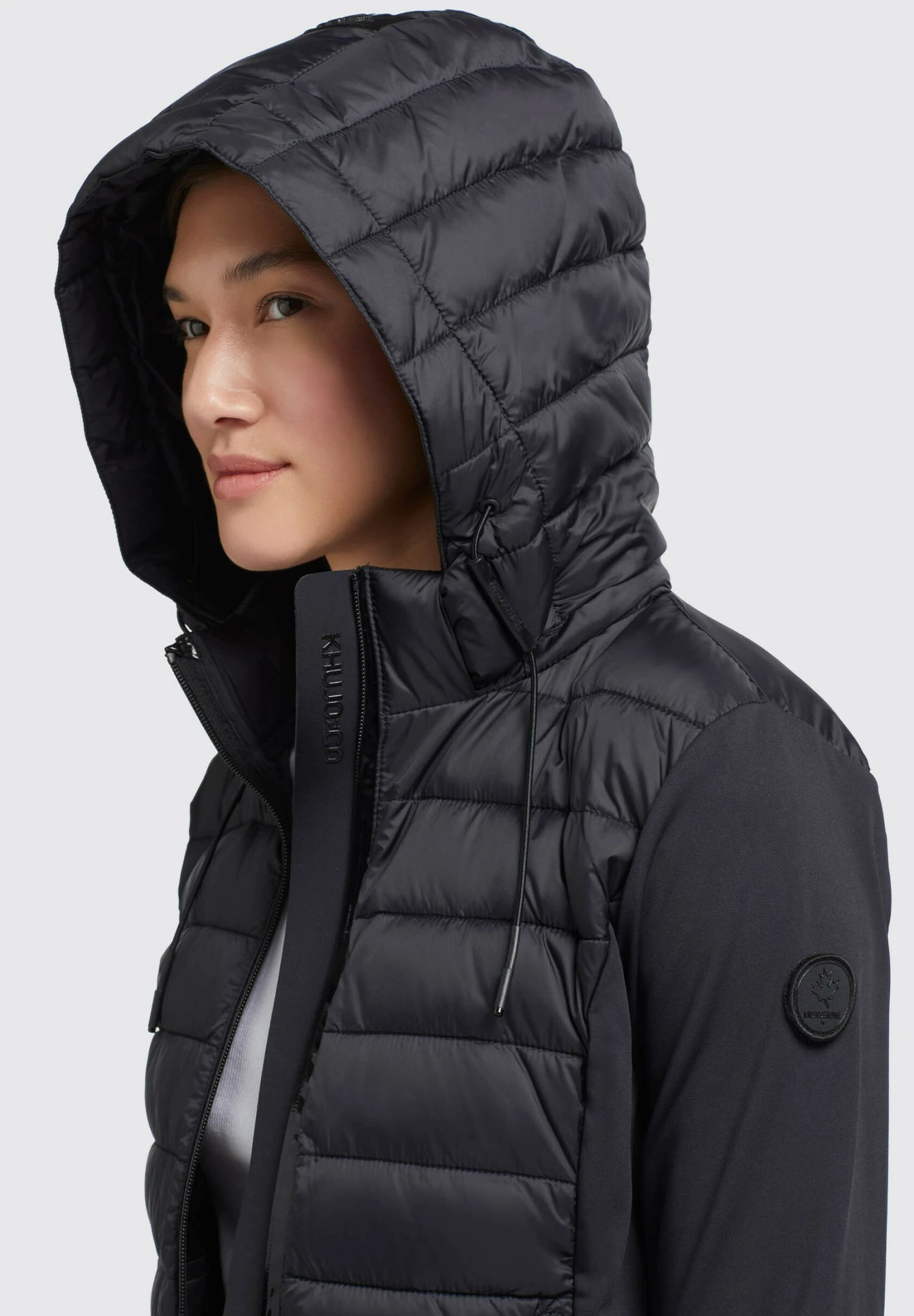 Khujo Ghita Matt - Jas - Schwarz 5 Khujo Ghita Matt - Jas - Schwarz - Afbeelding 5