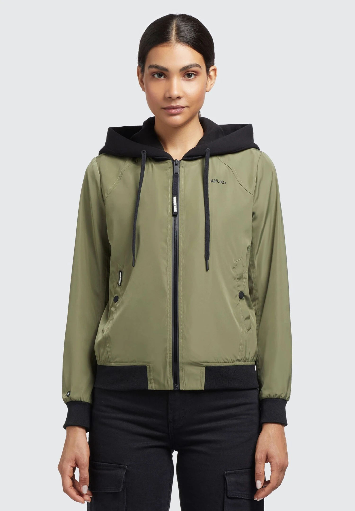 Khujo Persee - Jas - Olivgrün 1 Khujo Persee - Jas - Olivgrün