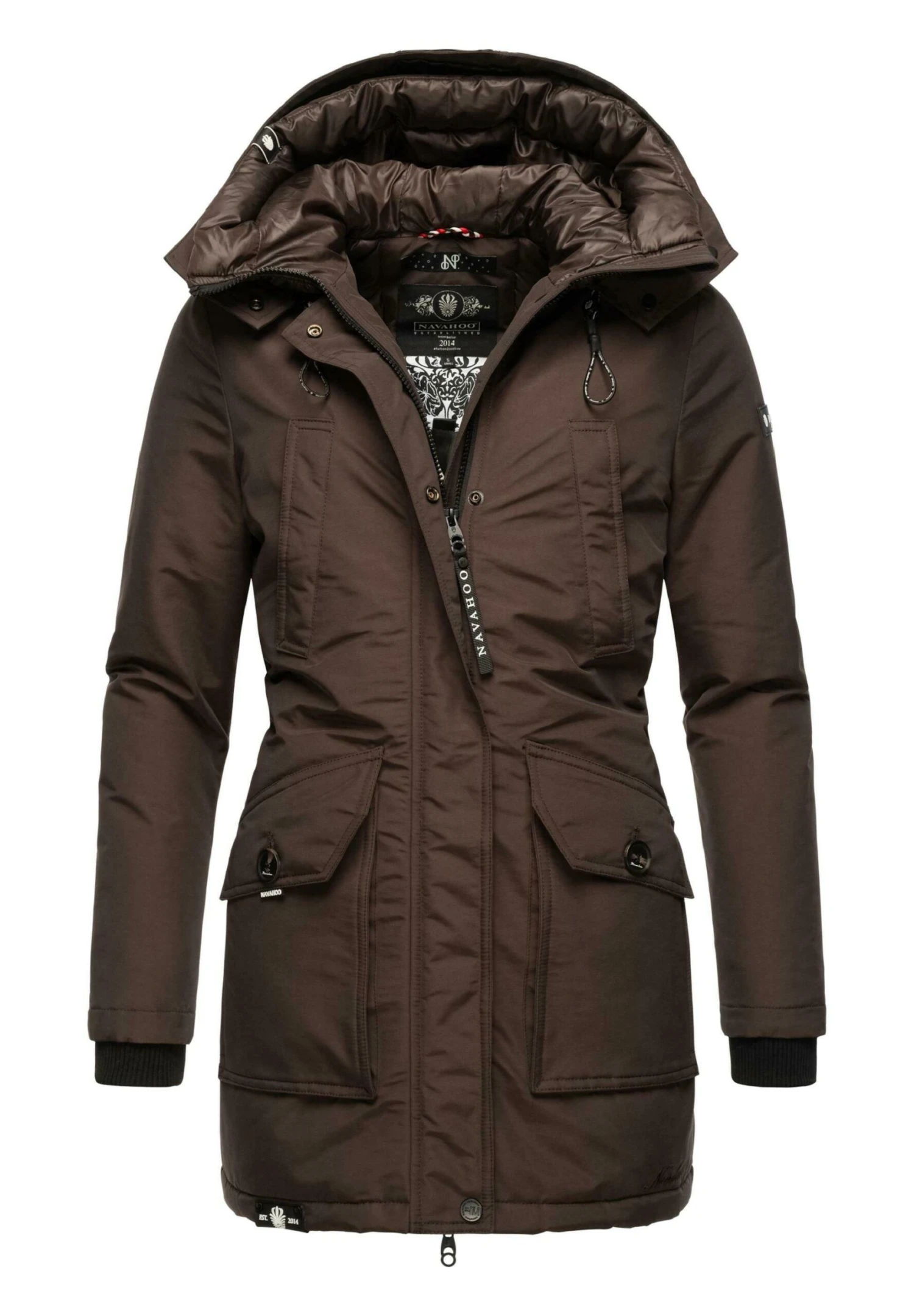 Navahoo Blizzardstorm - Parka - Dark Choco 4 Navahoo Blizzardstorm - Parka - Dark Choco - Afbeelding 4