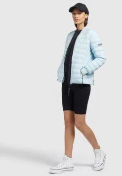 Khujo Maude Matt - Jas - Hellblau -Winterjas Winkel 610243d6f33741c38103f1fd26c898dd scaled