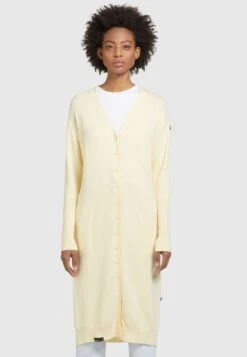 Khujo Elina - Halflange Jas - Hellgelb