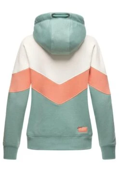 Navahoo Sweater Met Rits - Dusty Mint Melange -Winterjas Winkel 63a0c9d2055e4cc68d622bf500a791e7