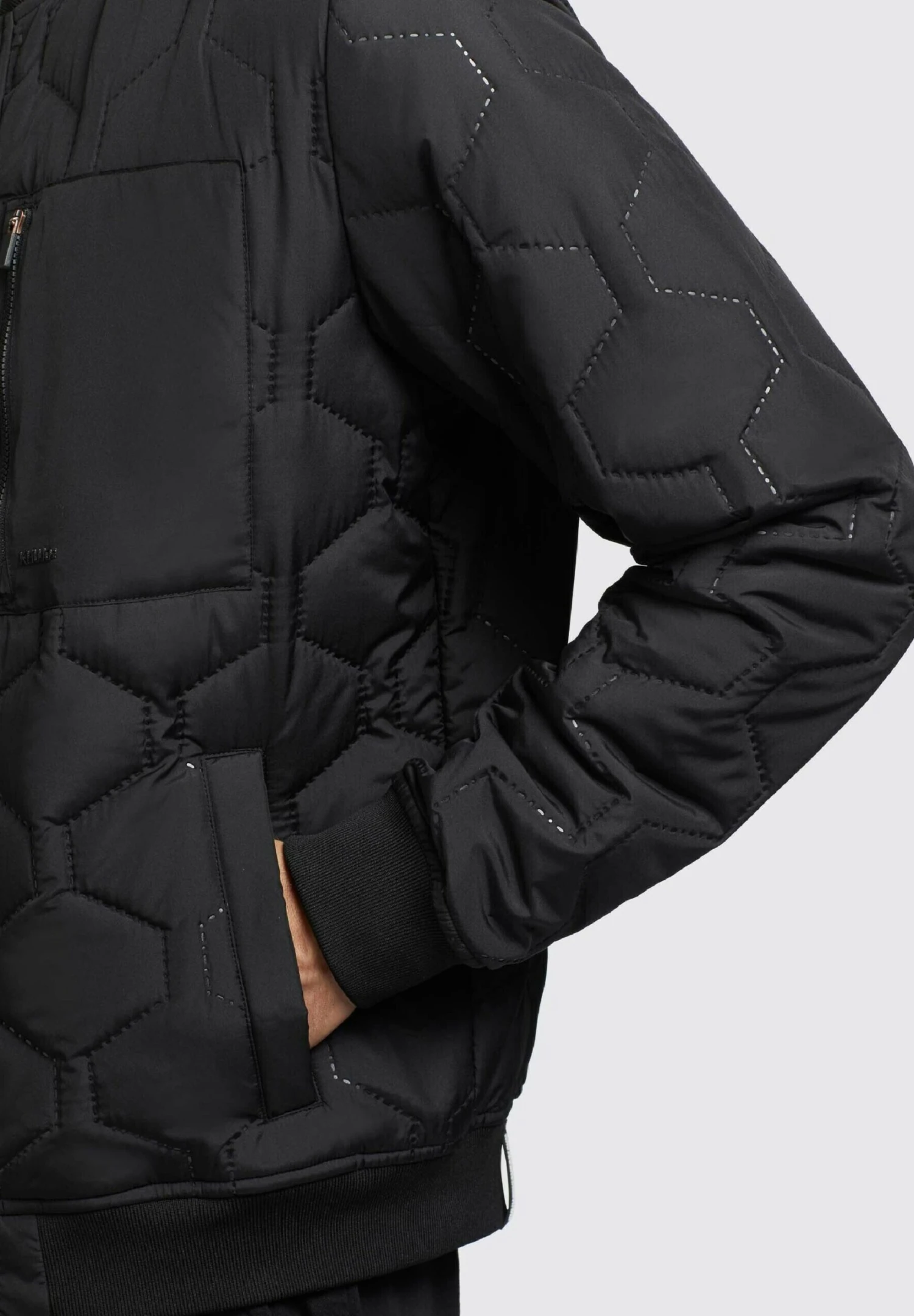 Khujo Carlson - Jas - Schwarz 7 Khujo Carlson - Jas - Schwarz - Afbeelding 7