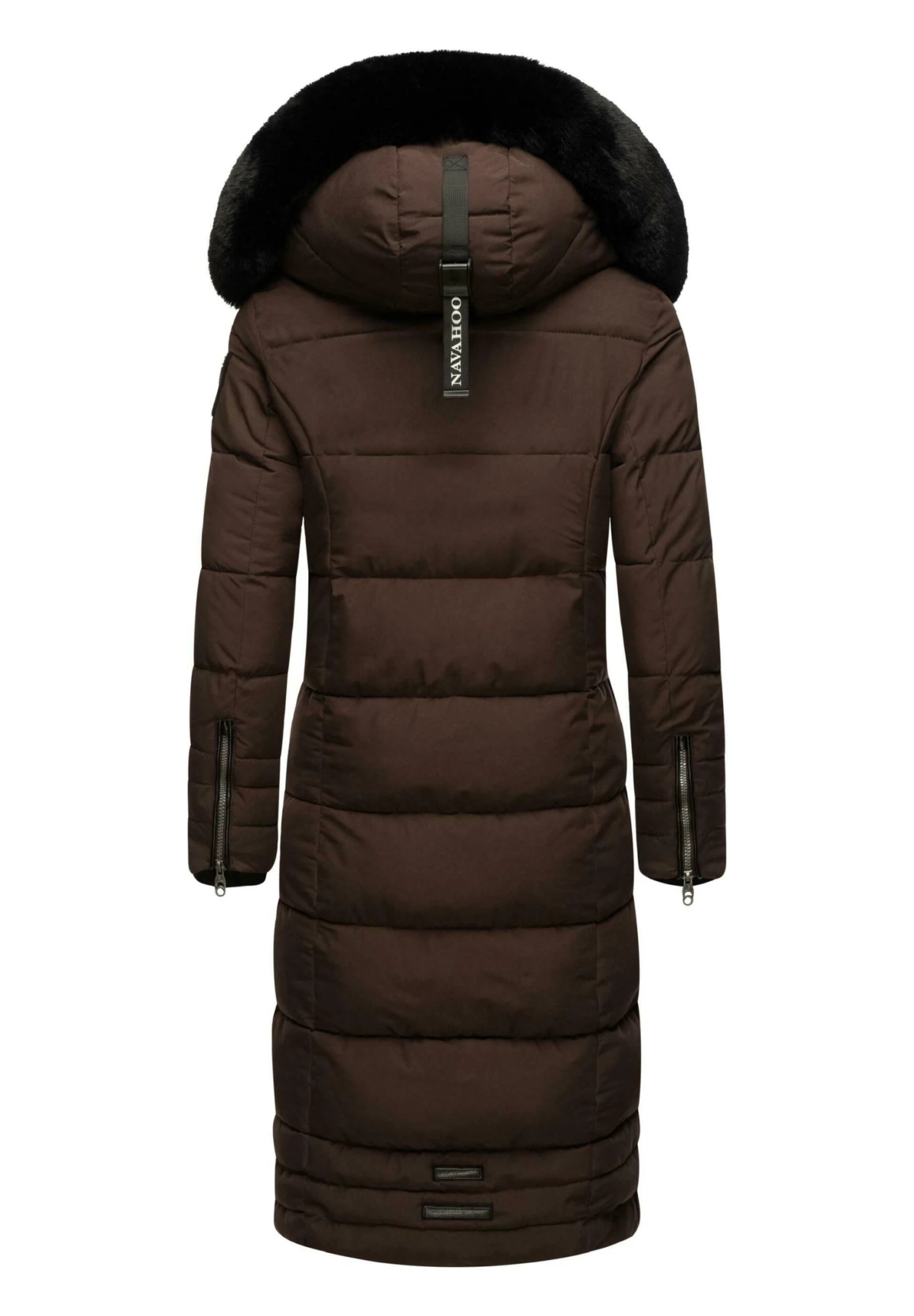 Navahoo Fahmiyaa - Winterjas - Dark Choco 2 Navahoo Fahmiyaa - Winterjas - Dark Choco - Afbeelding 2