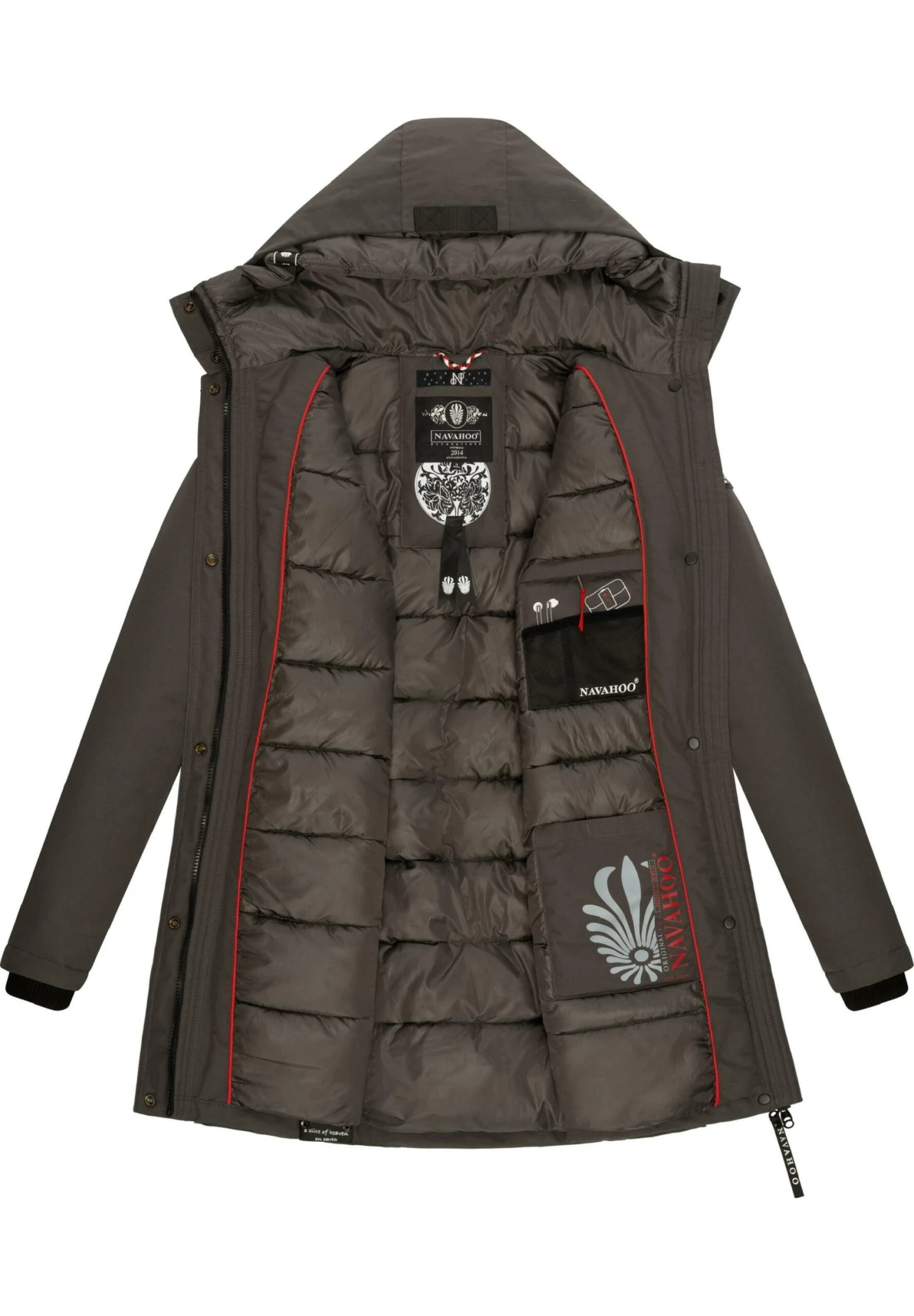 Navahoo Blizzardstorm - Parka - Dark Grey 6 Navahoo Blizzardstorm - Parka - Dark Grey - Afbeelding 6