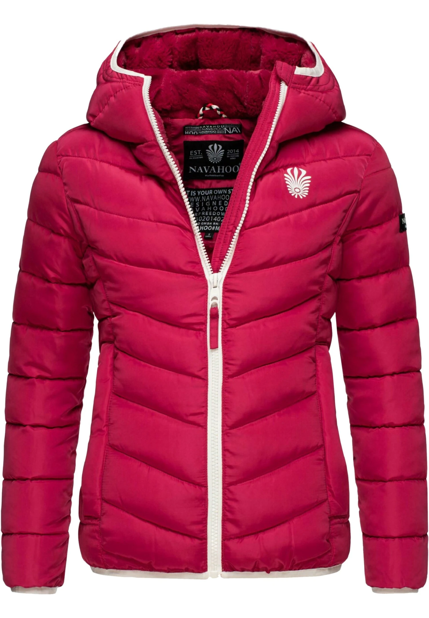 Navahoo Elva - Winterjas - Fuchsia 5 Navahoo Elva - Winterjas - Fuchsia - Afbeelding 5