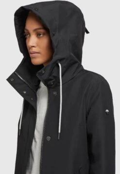 Khujo Artisa - Parka - Schwarz -Winterjas Winkel 66a8d72f9adb45e6b84aab4a1c48401a