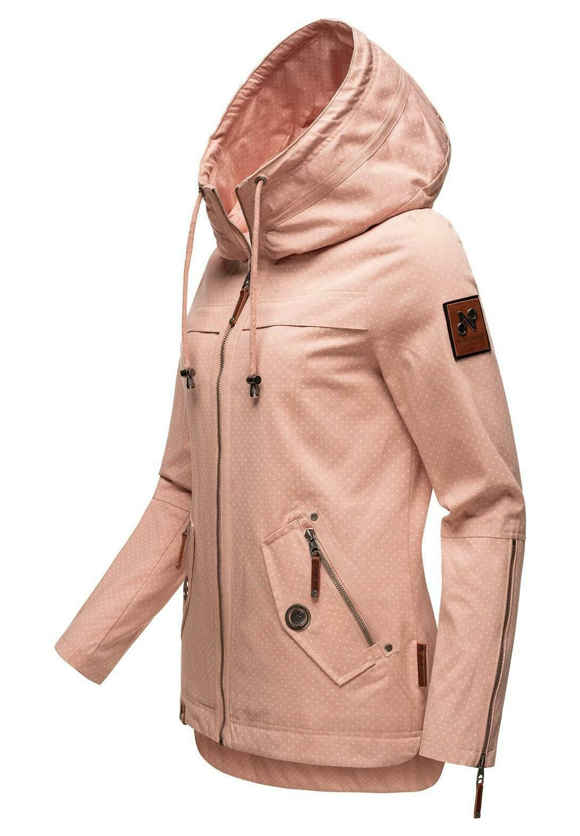 Navahoo Wekoo - Parka - Light Rose Dots 4 Navahoo Wekoo - Parka - Light Rose Dots - Afbeelding 4