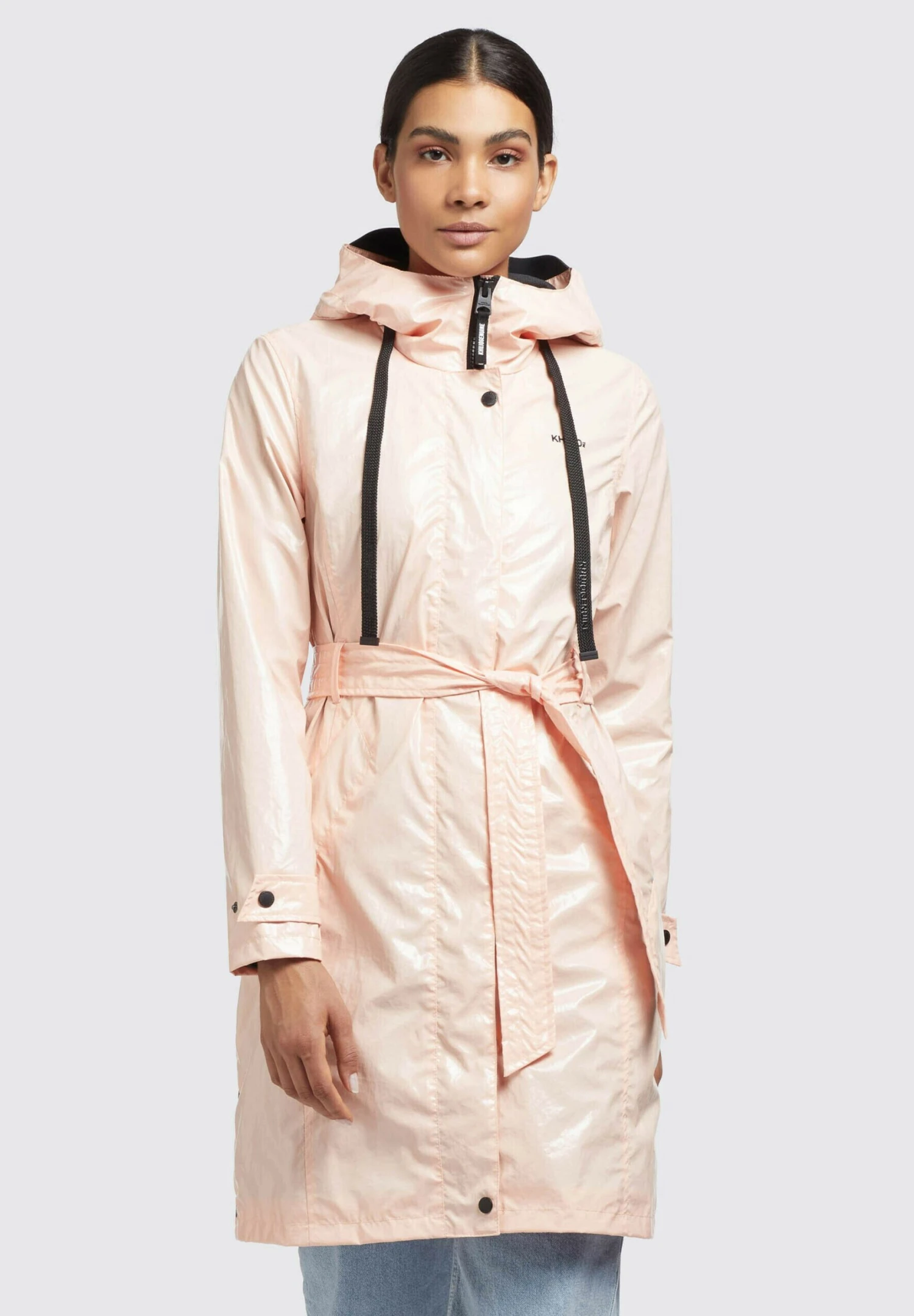 Khujo Alecia - Trenchcoat - Apricot 1 Khujo Alecia - Trenchcoat - Apricot