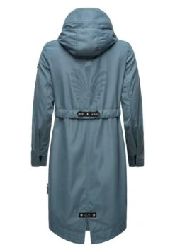 Navahoo Josinaa - Parka - Blue Melange -Winterjas Winkel 6ee0134d13214e868b2049de68a850b5
