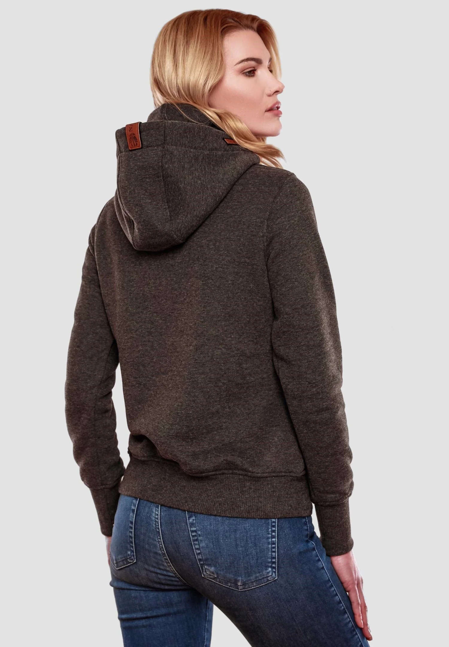 Navahoo Raniaa - Hoodie - Dark Grey Melange 2 Navahoo Raniaa - Hoodie - Dark Grey Melange - Afbeelding 2