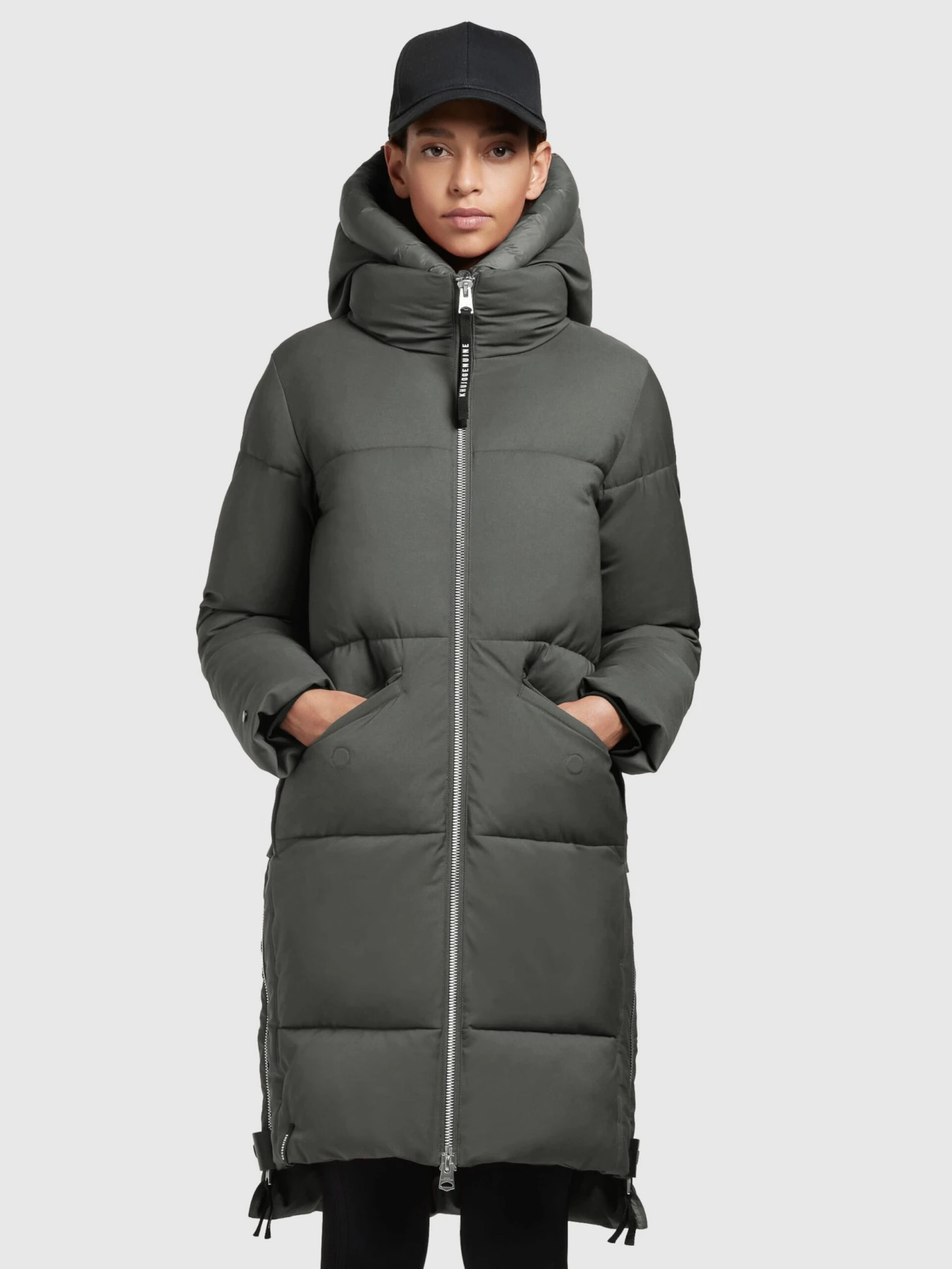 Khujo Wintermantels Wintermantel Aniva Dames Olijfgroen 2 Khujo Wintermantels Wintermantel Aniva Dames Olijfgroen - Afbeelding 2