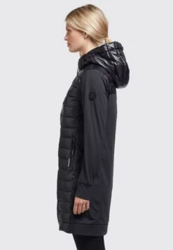 Khujo Ruth Shiny - Winterjas - Schwarz -Winterjas Winkel 71b052b4bb8547b88cc645beaf8db7f3