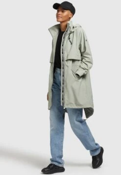Khujo Ariana - Parka - Blassgrün -Winterjas Winkel 72d3ffa1fbde4e26b8d555580a0ac49b