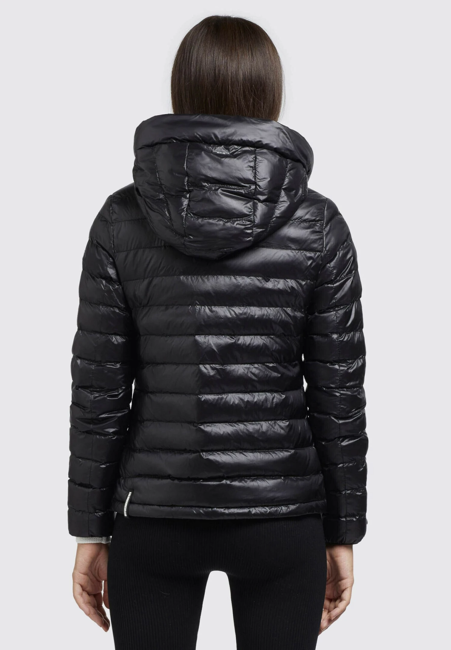 Khujo Lovina4 Shiny - Jas - Schwarz 3 Khujo Lovina4 Shiny - Jas - Schwarz - Afbeelding 3