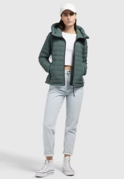 Khujo Lovina Matt - Jas - Kupfergrün -Winterjas Winkel 748eb17f017240beb6025143b9045aad scaled