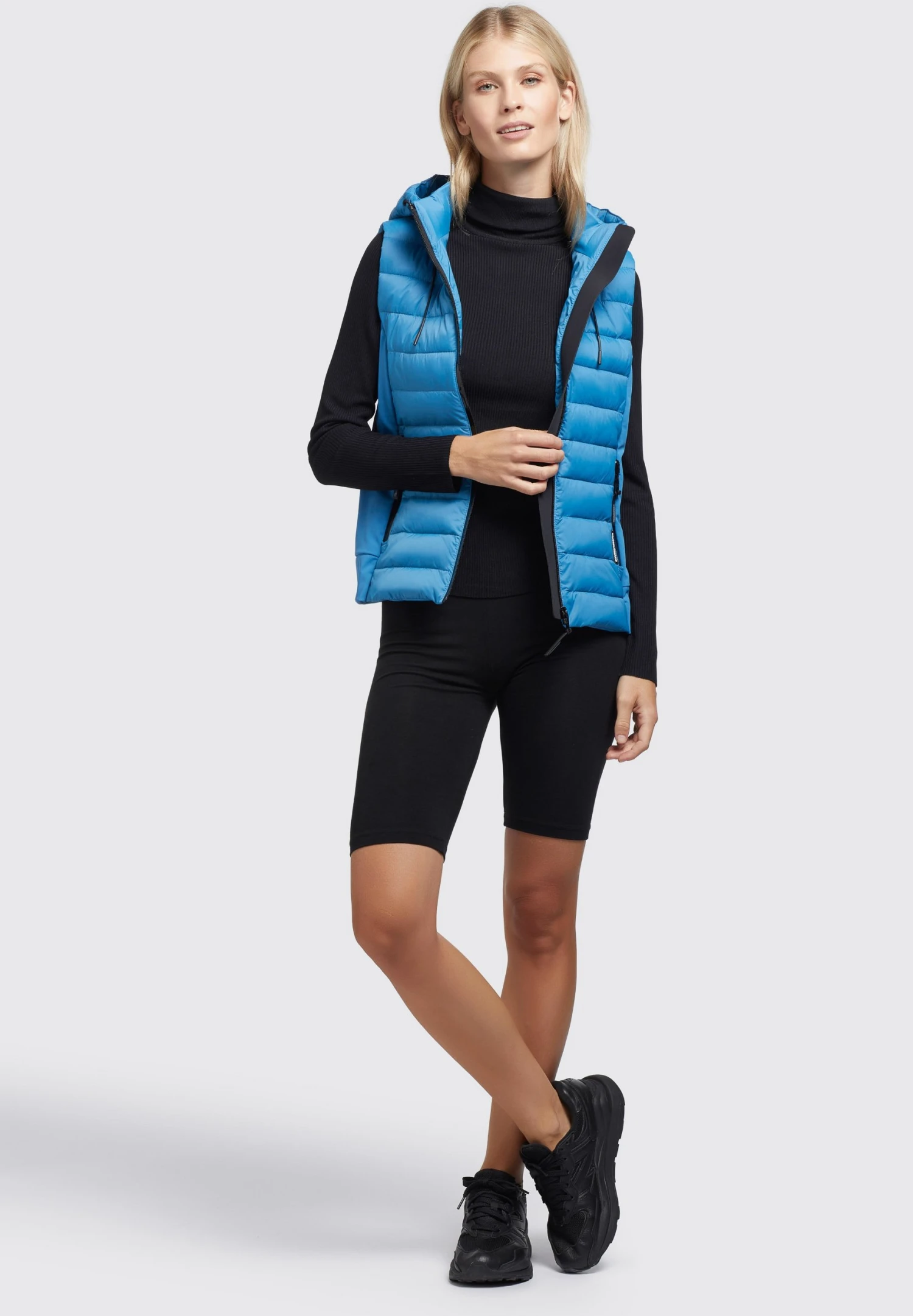 Khujo Fabia Matt - Bodywarmer - Blau 2 Khujo Fabia Matt - Bodywarmer - Blau - Afbeelding 2