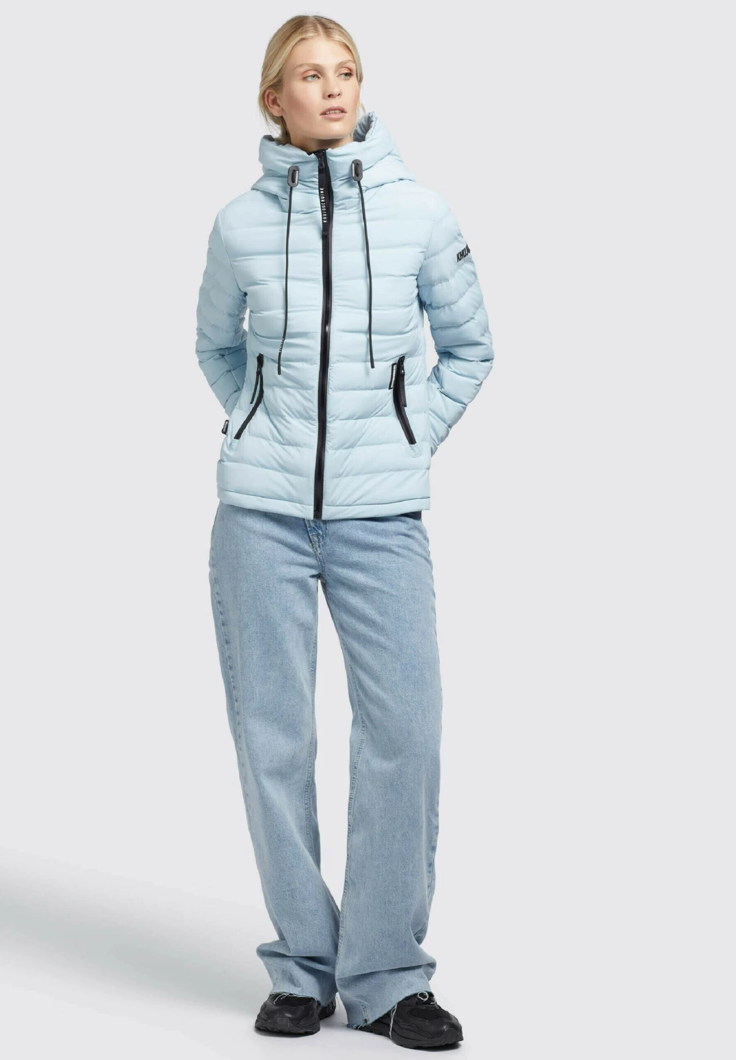 Khujo Lovina Matt - Jas - Hellblau 2 Khujo Lovina Matt - Jas - Hellblau - Afbeelding 2