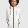 Khujo Fabia Shiny - Bodywarmer - Weiß