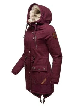 Navahoo Honigfee - Winterjas - Dark Red Melange -Winterjas Winkel 7a42b105a957475789374ca93b9f1882
