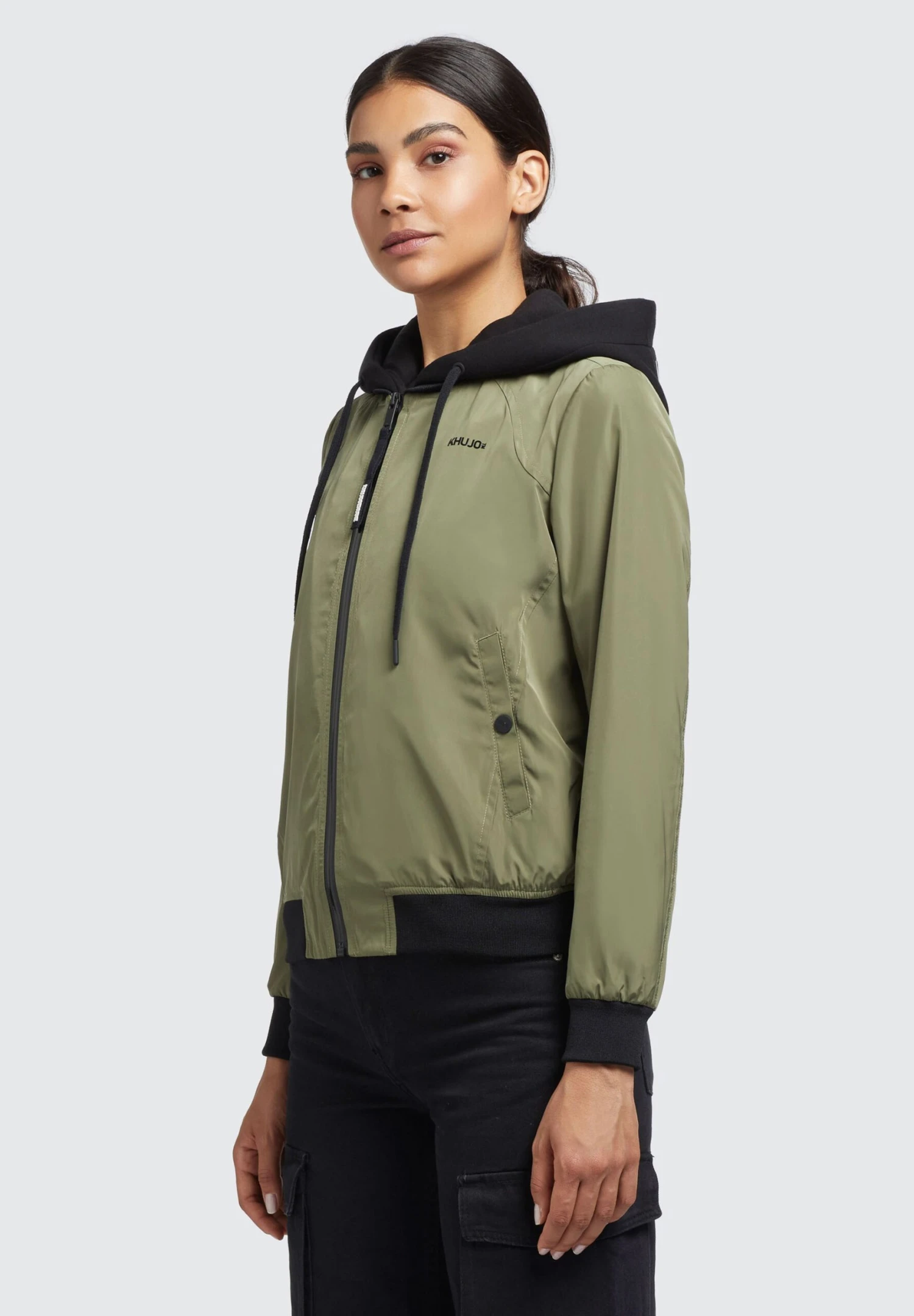 Khujo Persee - Jas - Olivgrün 4 Khujo Persee - Jas - Olivgrün - Afbeelding 4