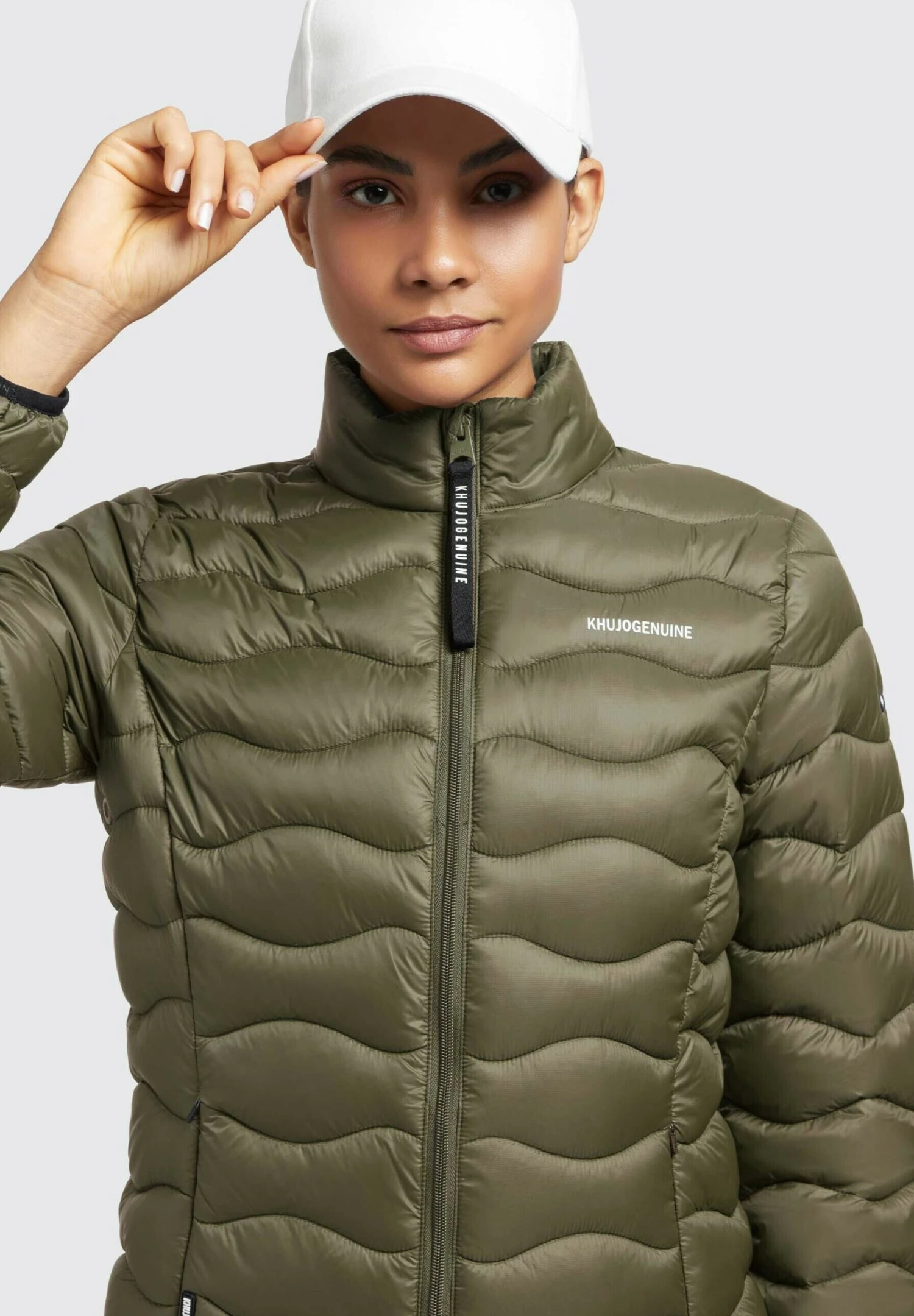 Khujo Eleni - Jas - Olivgrün 6 Khujo Eleni - Jas - Olivgrün - Afbeelding 6