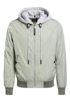 Khujo Persee - Lichte Jas - Blassgrün -Winterjas Winkel 7f6f013353ae40fb94ef0fb4dabc2cb8