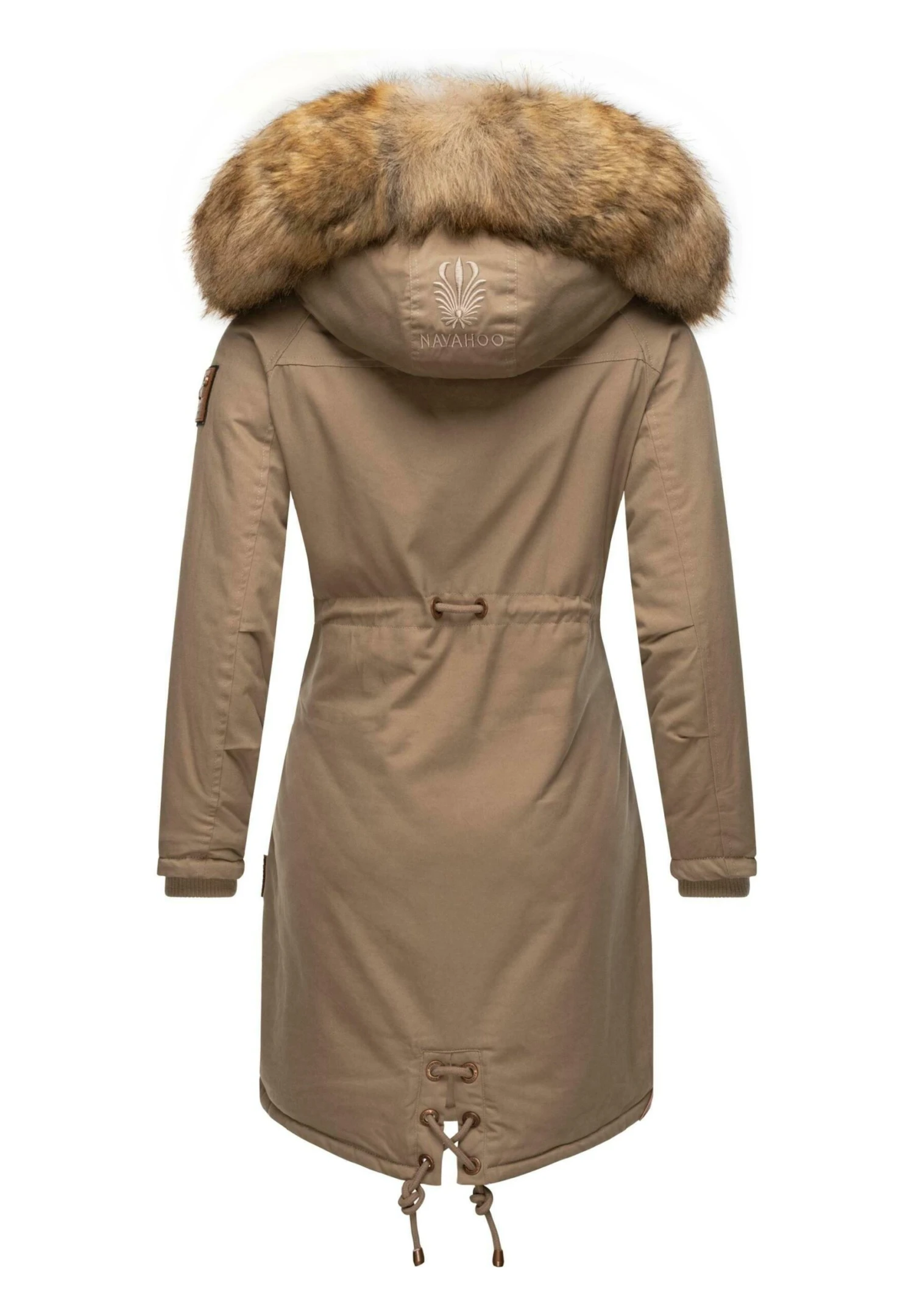 Navahoo Rosinchen - Winterjas - Taupe 4 Navahoo Rosinchen - Winterjas - Taupe - Afbeelding 4