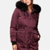 Navahoo Luluna - Winterjas - Burgundy