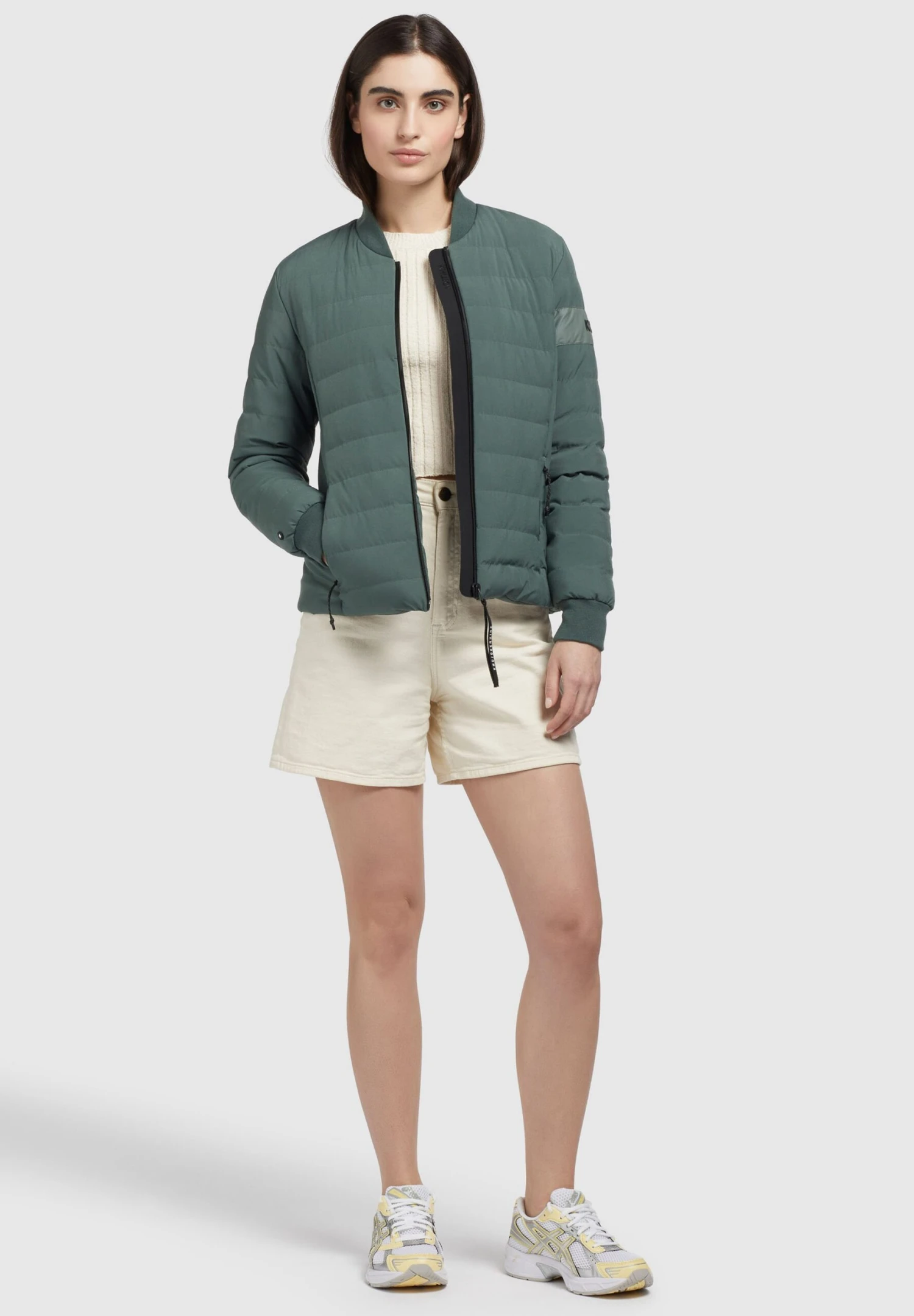 Khujo Maude Matt - Jas - Kupfergrün 7 Khujo Maude Matt - Jas - Kupfergrün - Afbeelding 7