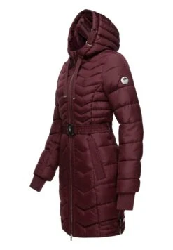 Navahoo Winterjas - Dark Red Melange -Winterjas Winkel 878bed0b5d6b4bfcb223e2a931e044a0 scaled