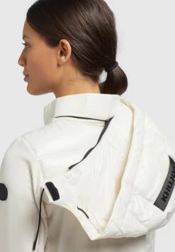 Khujo Ruth Shiny - Winterjas - Cremeweiß -Winterjas Winkel 883c976bf6684000ab96736548ffae14