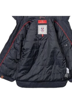 Navahoo Wekoo - Parka - Blau Dots -Winterjas Winkel 890562fe6474494f95989cf7dbd7aa8a